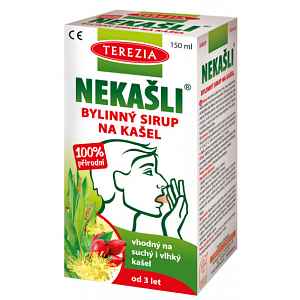 Terezia NEKAŠLI 100% přírodní bylinný sirup 150 ml