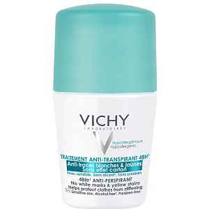 Vichy Antiperspirant 48h Deodorant proti nadměrnému pocení beze skvrn - kulička 50ml