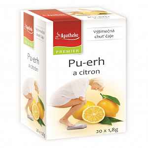 Apotheke Pu-erh a citron čaj 20x1.8g n.s.