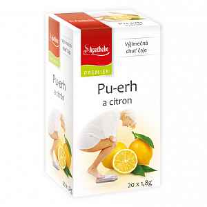Apotheke Pu-erh a citron čaj 20x1.8g n.s.