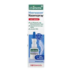 altapharma Nosní sprej s mořskou vodou 20 ml