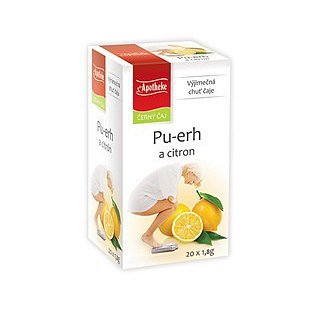Apotheke Pu-erh a citron čaj 20x1.8g n.s.