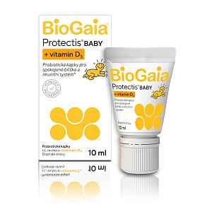 Biogaia Protectis Baby + vitamin D3 Probiotické kapky 10 ml