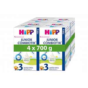 Hipp 3 Junior Combiotik batolecí mléko 4x700 g