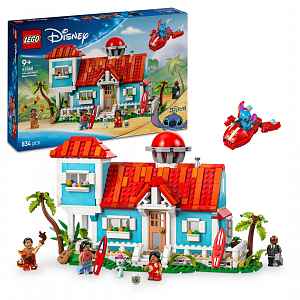 LEGO Disney™ 43268 Lilo a Stitch a domek na pláži