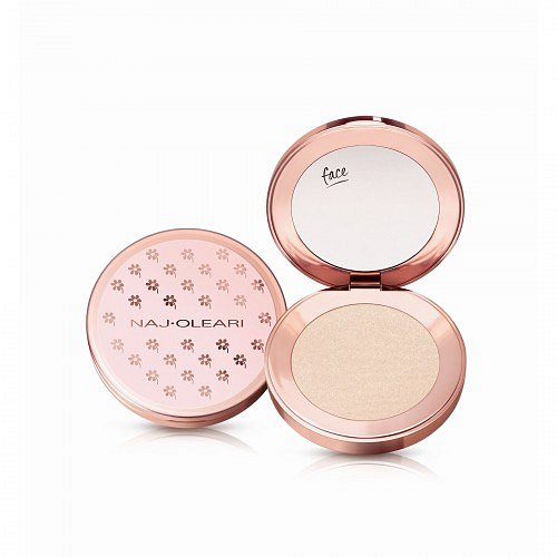 Naj-Oleari Velvet Moon Highlighter rozjasňovač pro tvář a oční okolí - Aurora  + dárek NAJ-OLEARI - taštička