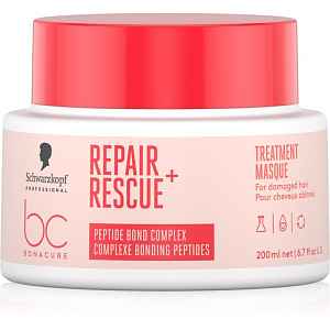 Schwarzkopf Professional BC Bonacure Repair Rescue+ intenzivně vyživující maska pro poškozené vlasy 200 ml