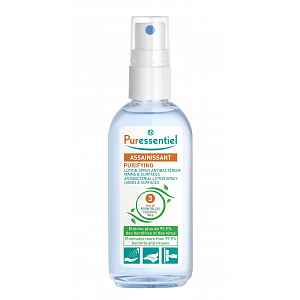 PURESSENTIEL Čisticí antibakteriální roztok sprej 80 ml