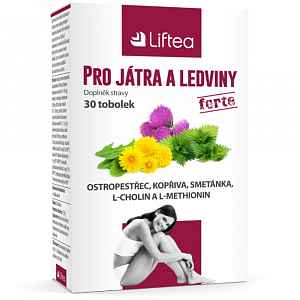 LIFTEA pro játra a ledviny tobolky 30
