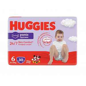 HUGGIES Pants Jumbo 6 15-25kg 30ks