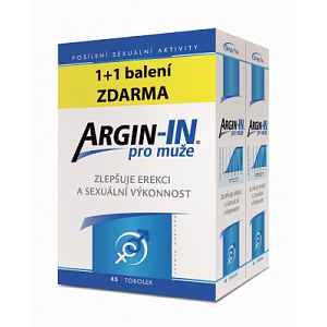 Argin-IN pro muže tob.45 + Argin-IN tob.45 zdarma