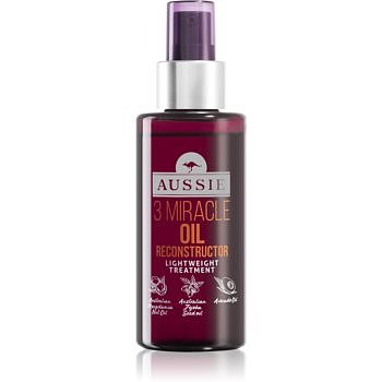 Aussie 3 Miracle Oil Reconstructor regenerační olej na vlasy ve spreji 100 ml