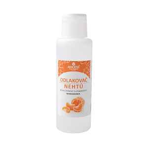 Bezacetonový odlakovač na nehty Amoené, mandarinka - 100 ml (0114B3M100)