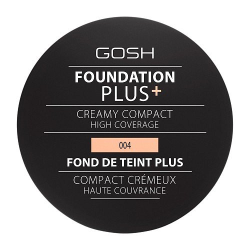GOSH COPENHAGEN Foundation Plus+ Creamy Compact  004 Natural 9g