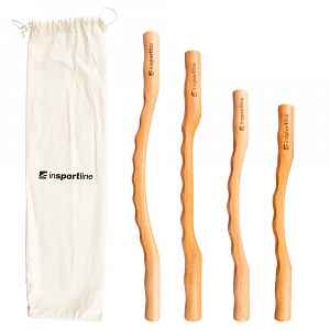 inSPORTline inSPORTline Sada dřevěných masážních tyčí Jarosa Set