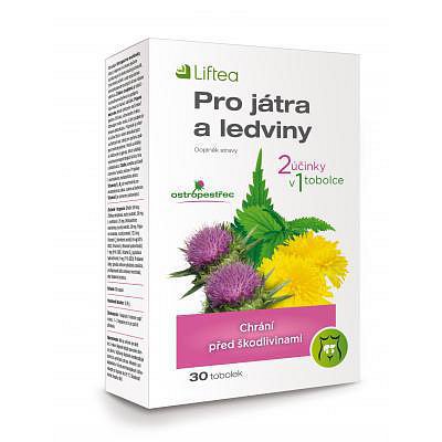 LIFTEA pro játra a ledviny tobolky 30