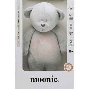 Moonie Bear 2.0 Organic Silver usínáček s melodií 1 ks