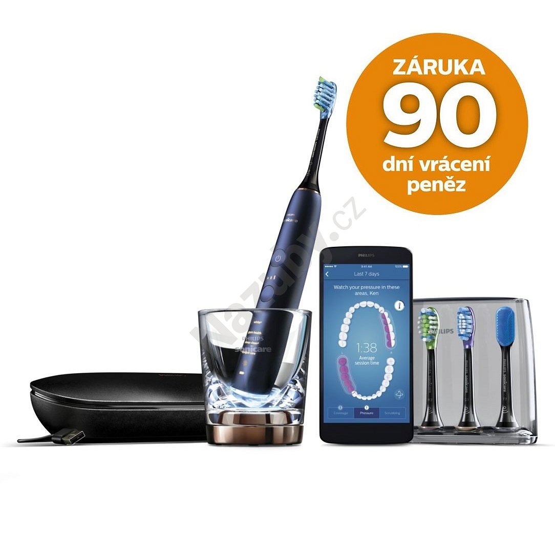 Philips Sonicare DiamondClean Smart HX9954/57 Blue - 90 dní záruka vrácení peněz