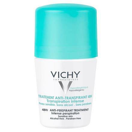 Vichy Antiperspirant 48h Deodorant proti nadměrnému pocení - kulička 50ml