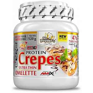 AMIX Mr. Popper's Protein Crepes Vanilka 520g