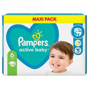 PAMPERS Active Baby Maxi Pack S6 44ks