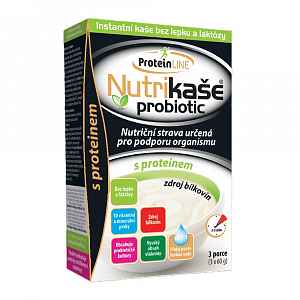 PHARMALINE Nutrikaše probiotic S proteinem 3x60 g