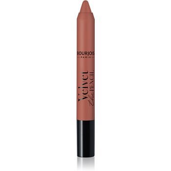 Bourjois Velvet the Pencil rtěnka v tužce odstín 002 BEIGE À CROQUER 3 g