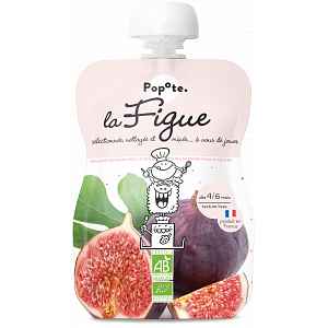 Popote BIO Kapsička Fíky pyré 4/6m+ 120 g