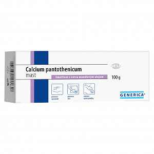 Calcium pantothenicum mast Generica 100g - novinka