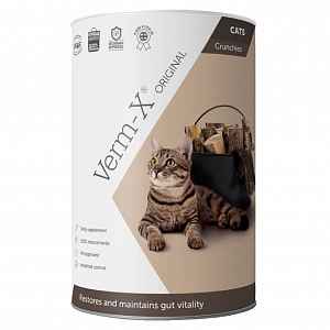Verm-X Přírodní granule proti střevním parazitům pro kočky 60 g
