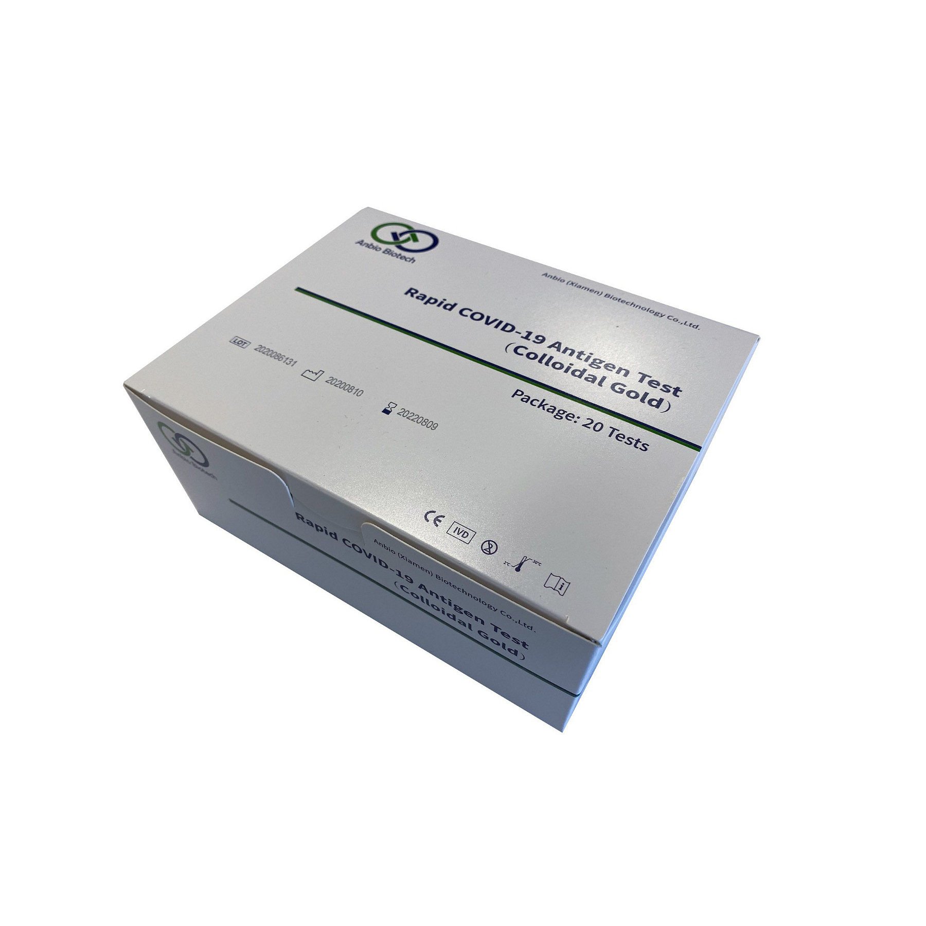 Anbio Rapid Covid-19 Antigen Test 20 ks