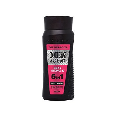 Dermacol sprchový gel pro muže 5v1 Sexy Sixpack Men Agent (Body Wash) 250 ml