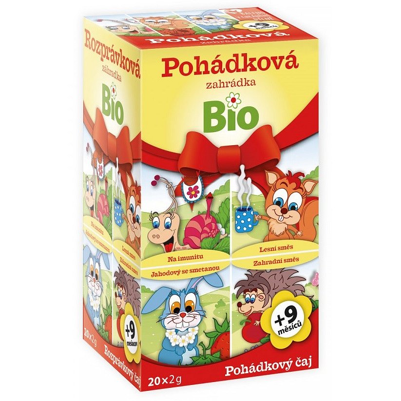 Dětský BIO Pohádkový čaj Pohádková zahrádka 20x2g - II.jakost