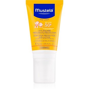 Mustela Solaires ochranný krém na obličej SPF 50+ 40 ml