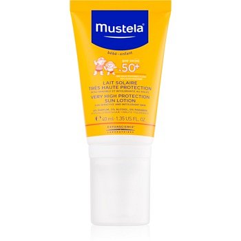 Mustela Solaires ochranný krém na obličej SPF 50+ 40 ml