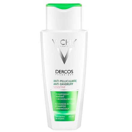 Vichy Dercos Šampon proti lupům pro citlivou vlasovou pokožku 200ml