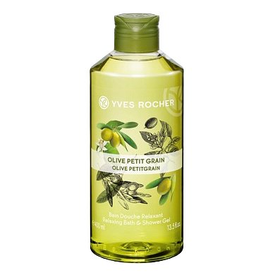 Yves Rocher Sprchový gel Oliva & petit grain 400ml