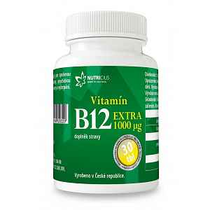 Vitamín B12 EXTRA 1000mcg tbl.30