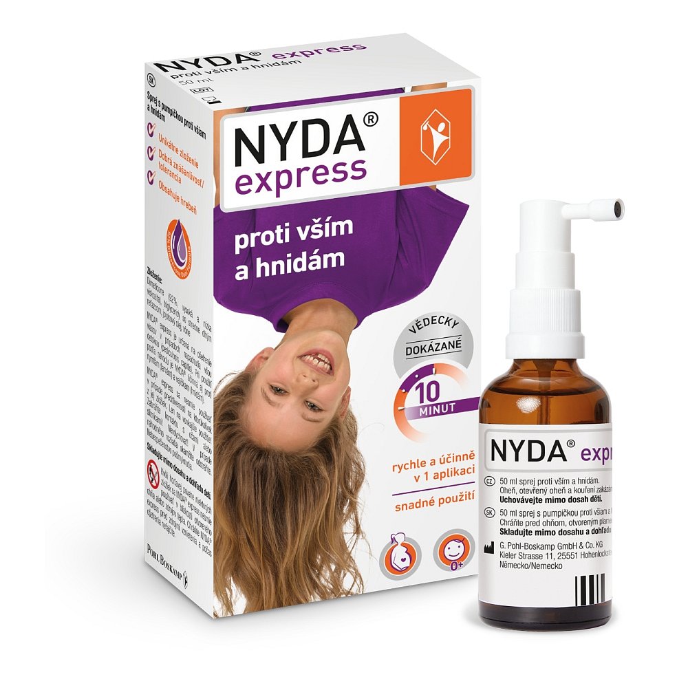 NYDA Express proti vším a hnidám 50 ml