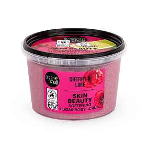 Organic Shop Tělový peeling Třešeň a limetka 250 ml