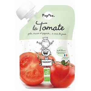 Popote BIO Kapsička Rajče pyré 4/6m+ 120 g