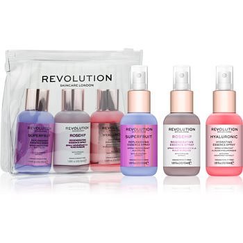 Revolution Skincare Mini Essence Hello Hydration sada pro péči o pleť s hydratačním účinkem 3 ks