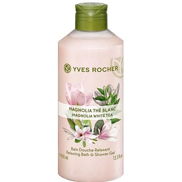 Yves Rocher Sprchový gel Magnólie & bílý čaj 400ml