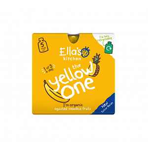 5x ELLA´S Kitchen Ovocné pyré - Banán (The Yellow One) 90g