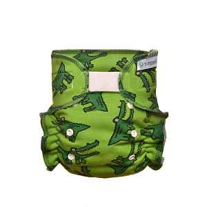 Kalhotková plena - přebalovací set suchý zip, crocodiles