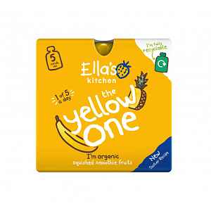 5x ELLA´S Kitchen Ovocné pyré - Banán (The Yellow One) 90g