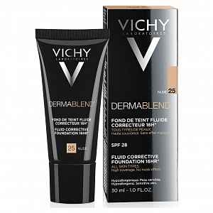Vichy Dermablend Korekční fluidní make-up 25 nude 30ml