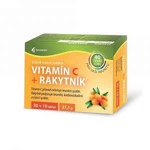 Vitamín C + Rakytník tbl.30+10