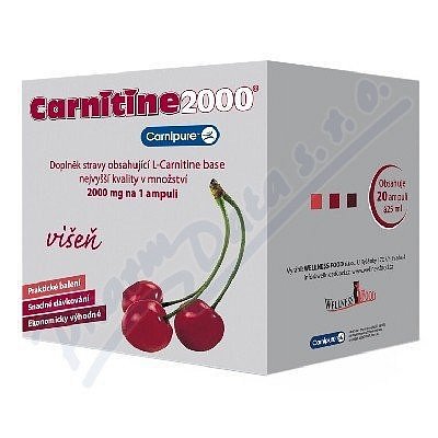 CARNITINE 2000 višeň ampule 20x25ml