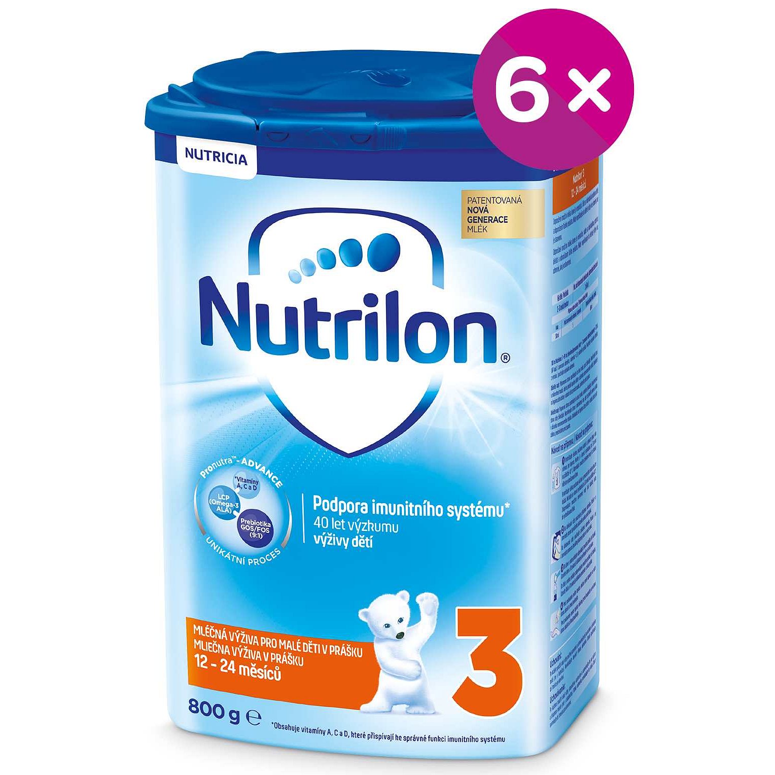 Nutrilon 3, 6x800g
